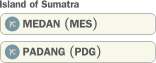 MEDAN (MES) PADANG (PDG) Island of Sumatra